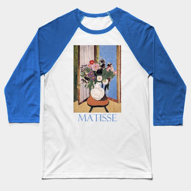 Daisies by Henri Matisse Baseball T-Shirt by Naves